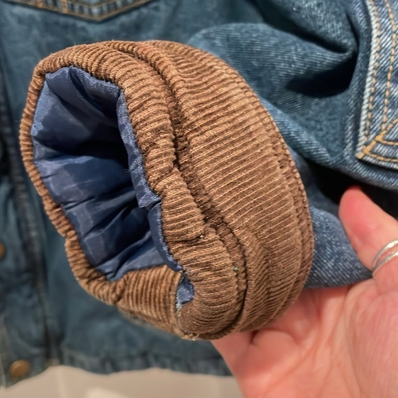Vintage Wrangler Denim Sherpa Jacket - Picture 7 of 16